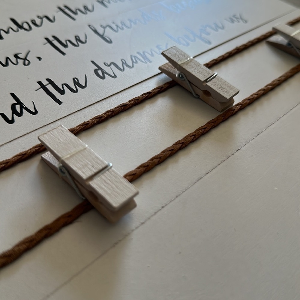 Friends Memories Photo Pin Rustic Frame - Picture 3 of 5